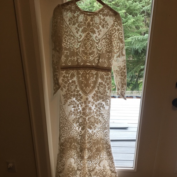 saldana vintage wedding dress